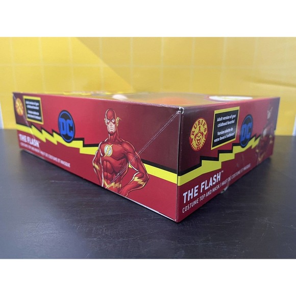 Ben Cooper The Flash Costume Kit Adult Version 2022 Release New - Picture 4 of 4